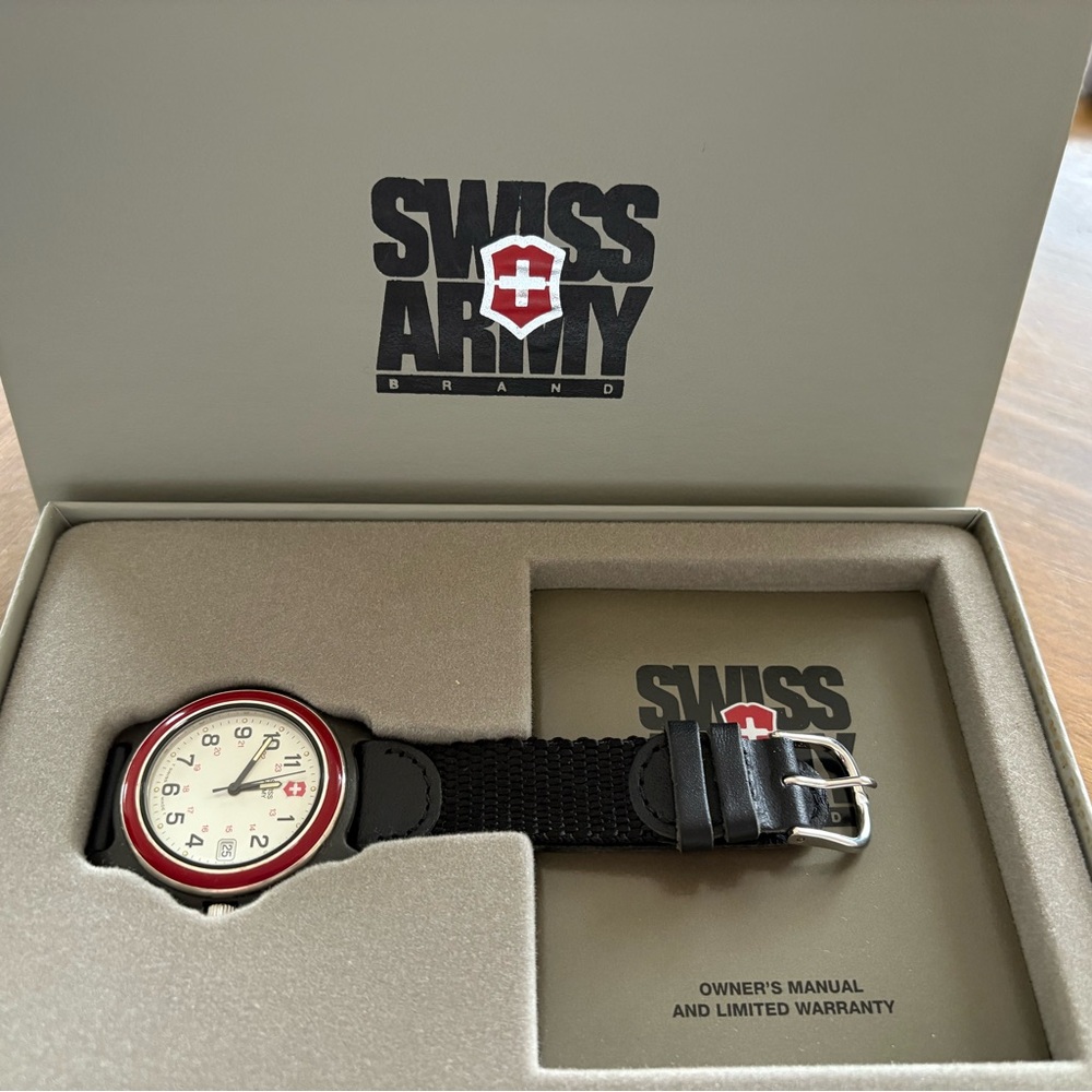Men’s Swiss Army watch